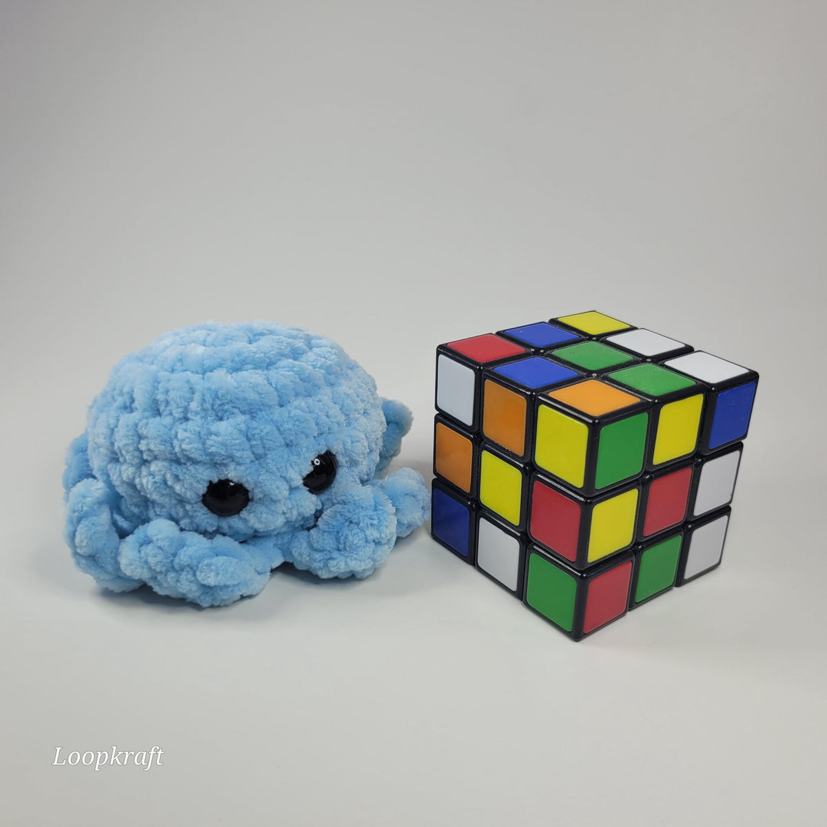 Mini Plush Crochet Amigurumi Octopus