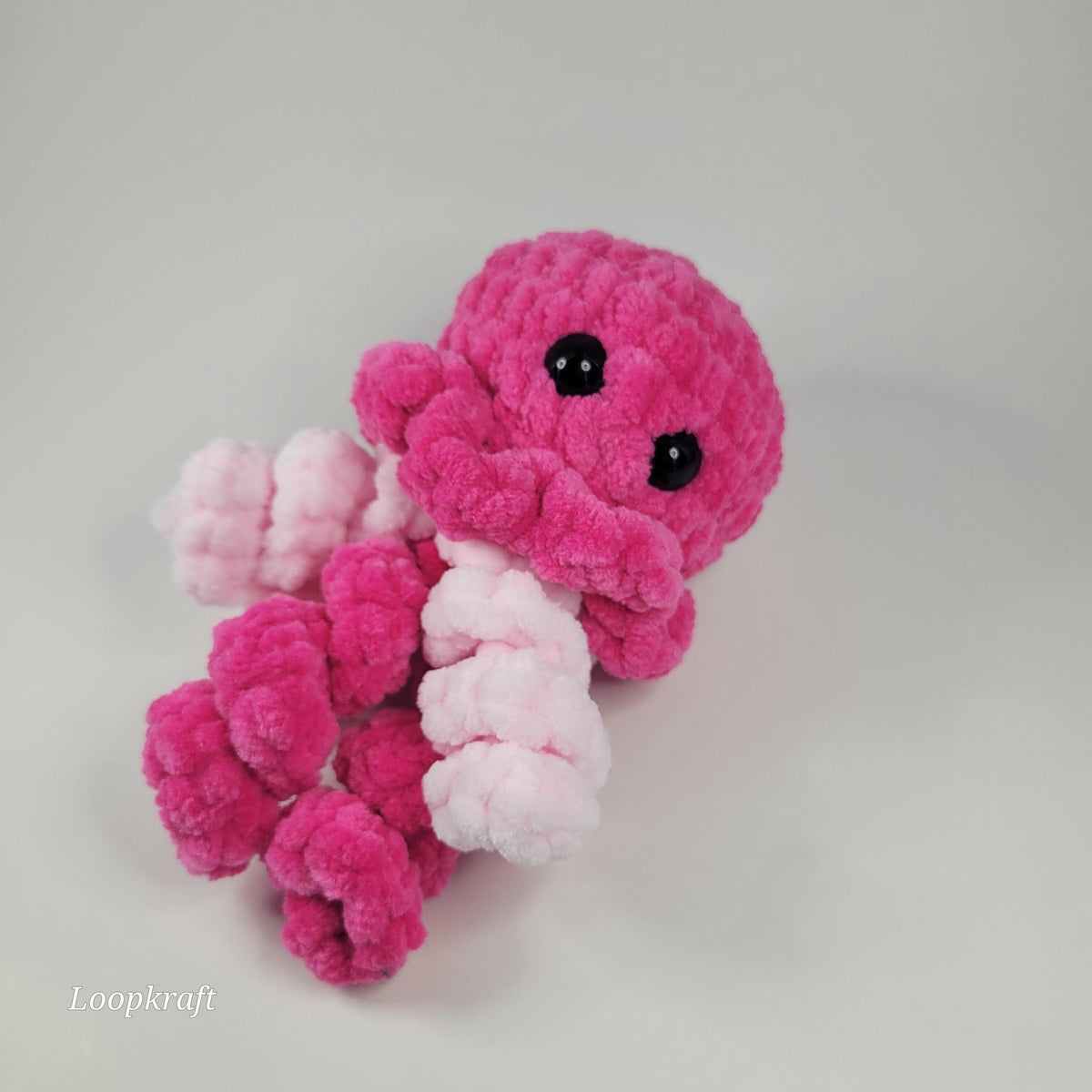 Mini Plush Crochet Amigurumi Jellyfish