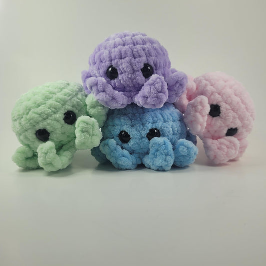 Mini Plush Crochet Amigurumi Octopus