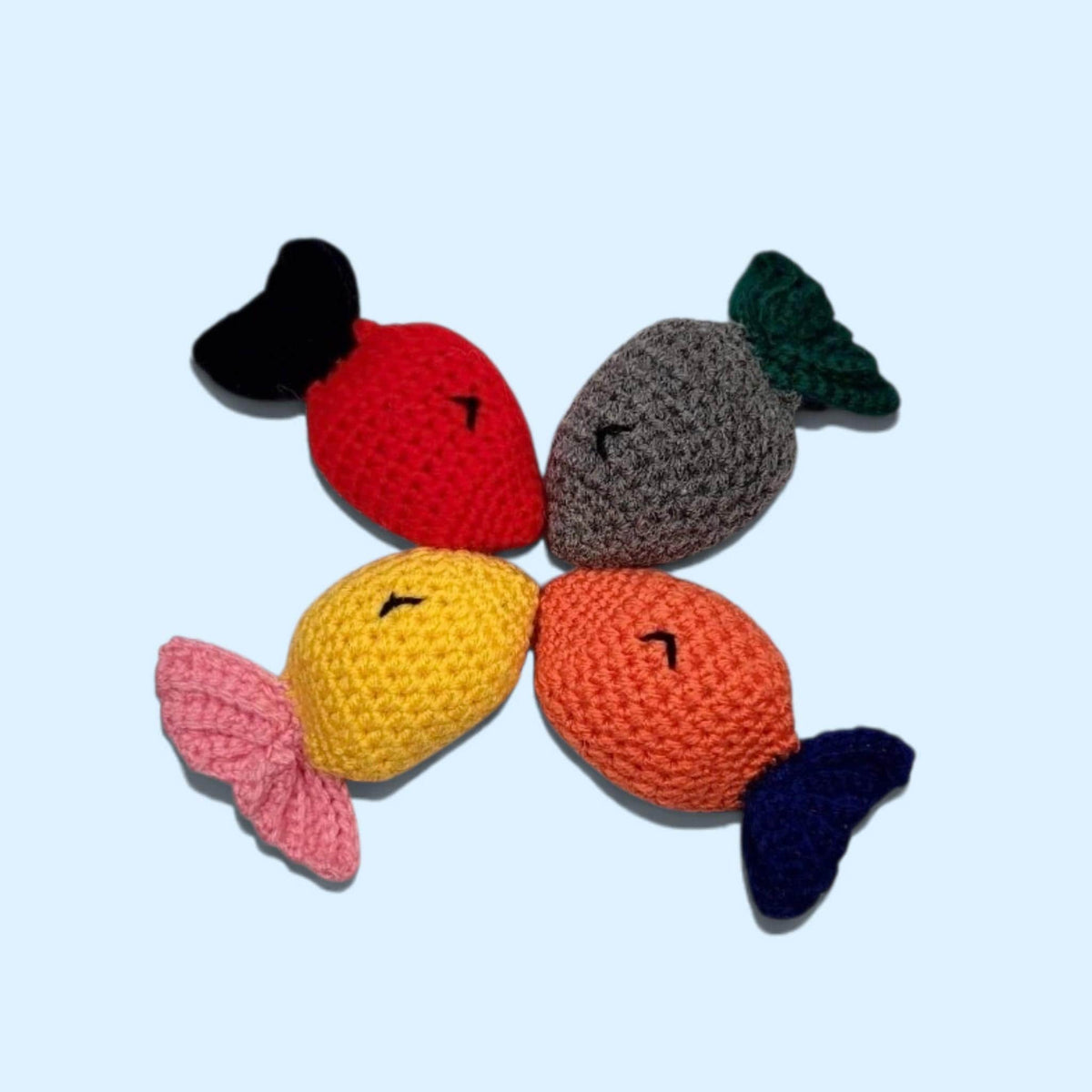 Crochet Cat Toy |Fish | Catnip Filled