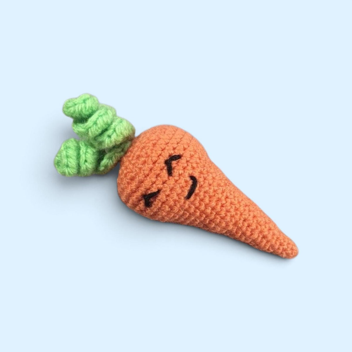Crochet Cat Toy | Carrot | Catnip Filled