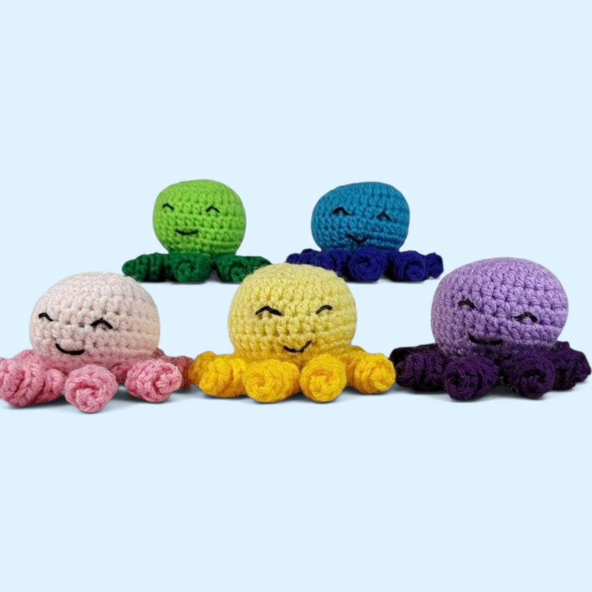 Crochet Cat Toy | Octopus | Catnip Filled