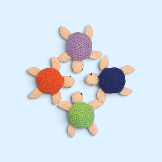 Crochet Cat Toy | Sea Turtle | Catnip Filled